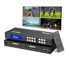 Interruptor matricial HDMI Yinker 4x4 4K @30Hz com botão retroiluminado