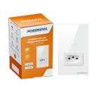 Interruptor novadigital zigbee touch 1 botão e tomada