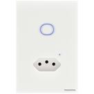 Interruptor Onne Smart Tramontina Branco com 1 Canal e 1 Tomada 2P+T 10 A 250 V
