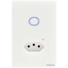 Interruptor Onne Smart Tramontina Branco Com 1 E 1 Tomada 2p+t 10 A 250 V Tramontina