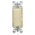 Interruptor oscilante de 3 vias Leviton Decora 15A 120/277V Ivory Interruptor oscilante de 3 vias Leviton Decora 15A 120/277V Ivory