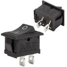 Interruptor oscilante Oiyagai KCD1-101 6A 250V 2 pinos SPST preto x30