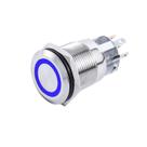 Interruptor p/ Painel Marinizado Mom-Off SeaTech Azul 12-24V