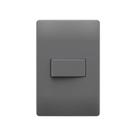 Interruptor Paralelo Fame Habitat Onix com Placa 4x2