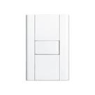 Interruptor Paralelo Fame Modulare Com Placa 4x2 Branco