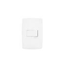 Interruptor Paralelo Horizontal Completo 4x2cm Branco - Pial Plus