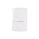 Interruptor Paralelo MarGirius B3 10A com Placa 4x2 Branco