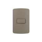 Interruptor Paralelo MarGirius B3 Colors 10A com Placa 4x2 Argila