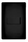 Interruptor Paralelo Preto 16A/250V Com Placa Habitat Black - Fame