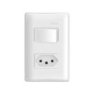 Interruptor Paralelo Simon 2P+T, 10A, 250V Linha S35