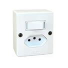 Interruptor Paralelo + Tomada 10a Mectronic - Conjunto Sptr-cj6sm