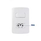 Interruptor paralelo + tomada 2P+T 10A B3 Margirius