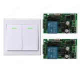 Interruptor Parede Duplo Lampada Relé Wifi Controle Remoto