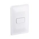 Interruptor Pial Zeffia 1 Tecla Simples 10a 250v Com Placa Branca Interruptor Pial Zeffia 1 Tecla Simples 10a 250v Com Placa Branca