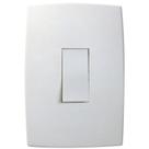 Interruptor pialplus 1 paralelo c/placa 2x4