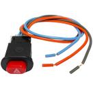 Interruptor Pisca Alerta Universal Botão Moto Carro (3 Fios) Interruptor Pisca Alerta Universal Botão Moto Carro (3 Fios)