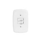 Interruptor Pluzie 2 Tc (S) Ideale Br C/ Placa 3202 Interruptor Pluzie 2 Tc (S) Ideale Br C/ Placa 3202