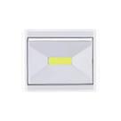 Interruptor Portátil Led Luz De Emergência Branca Quadrado Sobrepor 3W 3X Pilhas AAA Branco