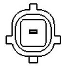 Interruptor pressão de óleo Volkswagen 7-100 1987 a 1994