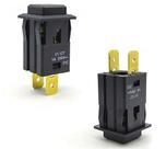 Interruptor pushbutton 31.123 unipolar moldura quadrada