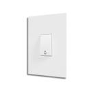 Interruptor Recta 1 Tecla Minuteria Branco Brilhoso - B.Lux