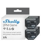 Interruptor relé inteligente Shelly 2PM Gen4 WiFi Zigbee Matter