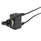 Interruptor seletor BEP 1002016 SPST revestido de PVC com cabos de fio 12V