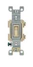 Interruptor seletor Leviton 203-RS115-02I 15A Ivory de pólo único Interruptor seletor Leviton 203-RS115-02I 15A Ivory de pólo único