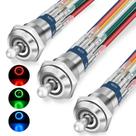 Interruptor seletor Nilight RGB 12-24V com chicote pré-conectado, 3 unidades Interruptor seletor Nilight RGB 12-24V com chicote pré-conectado, 3 unidades