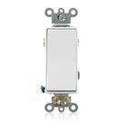 Interruptor silencioso de 3 vias Leviton Decora Plus 20 Amp 120/277V