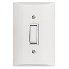 Interruptor Simples 1 Tecla 10A Branco Com Placa Espelho Bivolt 127v e 250v