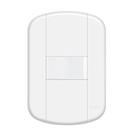 Interruptor Simples 1 Tecla Branco 4X2 Blanc Mais Fame