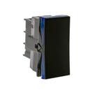 Interruptor simples 10a 250v preto 611010pt pial plus +