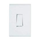 Interruptor Simples 10A Tramontina - Linha Liz - Branco - Sistema Modular - 13338