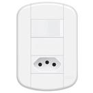 Interruptor Simples 16A/250 Volts e 1 Tomada 2P+T 20A de 250 Volts - Distanciados - 11339254 - FAME