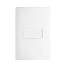 Interruptor Simples 16A/250V~ Horizontal Habitat - Fame