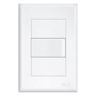 Interruptor Simples 16A Fame Evidence Branco - Ref. 3741