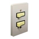 Interruptor Simples 2 Mod Silentoque Conj 2110 Pial