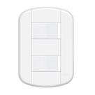 Interruptor Simples 2 Teclas Branco 4X2 Blanc Mais Fame