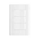 Interruptor Simples 3 Teclas Com Placa 4x2 Fame Modulare