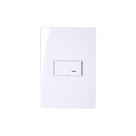Interruptor Simples Com Luz Margirius Sleek 10a Com Placa 4x2 Branco Interruptor Simples Com Luz Margirius Sleek 10a Com Placa 4x2 Branco