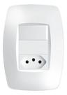 Interruptor Simples Com Tomada 10a 4x2 Fame Elegance