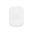 Interruptor Simples Fame Blanc+ com Placa 4x2 Branco