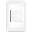 Interruptor Simples + Paralelo 4x2 - LGX102 - PIAL Interruptor Simples + Paralelo 4x2 - LGX102 - PIAL