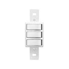 Interruptor Simples sem Placa 10A 3 Teclas Branco Blanc Fame