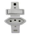 Interruptor Simples + Tomada 20a Sem Placa - Radial Pollar