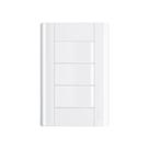 Interruptor Simples Triplo Fame Modulare com Placa 4x2
