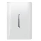 Interruptor Simples Vertical Cromado Com Placa - Dc-12001 - Novara