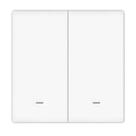 Interruptor Smart 3V com 2 Teclas BLE+SIG Mesh Myhouse X - Branco