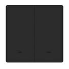 Interruptor Smart 3V com 2 Teclas BLE+SIG Mesh Myhouse X - Preto